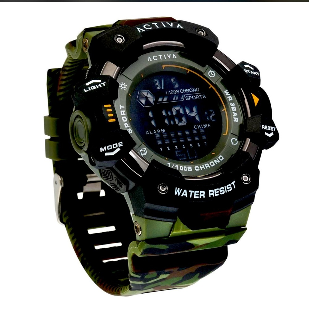 INVICTA NWT Ativa Camouflage Digital Sports Watch 50mm